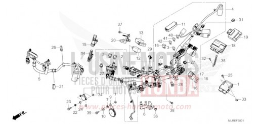 FAISCEAU DES FILS (2) CB500FACT de 2026